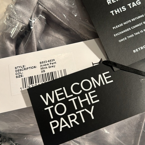 NWT: RETEOFETE: ANDRÉ PANT Sz: XS - Picture 6 of 6